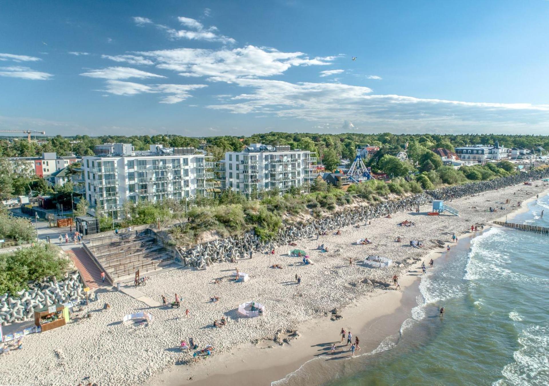Jantaris Mielno Apartamenty Przy Plazy Exterior foto